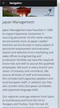 Mobile Screenshot of japanmanagement.de