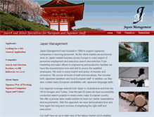 Tablet Screenshot of japanmanagement.de